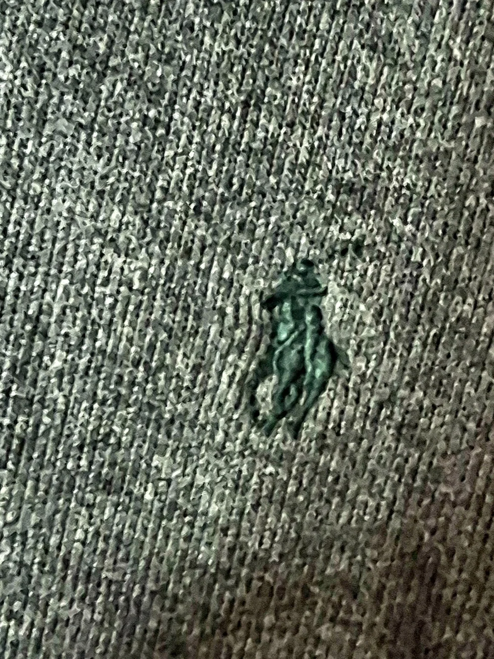 Polo by Ralph Lauren quarter-zip sweater features a classic blue brand